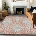 thumbnail image 1 of Addison Rugs Chantille Indoor/Outdoor Transitional Diamonds Salmon Washable Rectangle Rug, 2'6" x 3'10", 1 of 6