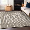 thumbnail image 1 of Addison Rugs Chantille Indoor/Outdoor Transitional Diamonds Taupe Washable Rectangle Rug, 2'6" x 3'10", 1 of 6