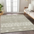 thumbnail image 1 of Addison Rugs Chantille Indoor/Outdoor Transitional Diamonds Taupe Washable Rectangle Rug, 5' x 7'6", 1 of 6