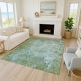 thumbnail image 1 of Addison Rugs Chantille Indoor/Outdoor Transitional Floral Aloe Machine Washable Rectangle Rug, 10' x 14', 1 of 8