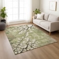 thumbnail image 1 of Addison Rugs Chantille Indoor/Outdoor Transitional Floral Aloe Machine Washable Rectangle Rug, 10' x 14', 1 of 8