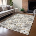 thumbnail image 1 of Addison Rugs Chantille Indoor/Outdoor Transitional Floral Beige Machine Washable Rectangle Rug, 10' x 14', 1 of 8