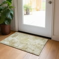 thumbnail image 1 of Addison Rugs Chantille Indoor/Outdoor Transitional Floral Beige Washable Rectangle Rug, 1'8" x 2'6", 1 of 6