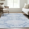 thumbnail image 1 of Addison Rugs Chantille Indoor/Outdoor Transitional Floral Blue Washable Rectangle Rug, 10' x 14', 1 of 6