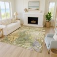 thumbnail image 1 of Addison Rugs Chantille Indoor/Outdoor Transitional Floral Brown Machine Washable Rectangle Rug, 10' x 14', 1 of 8