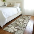 thumbnail image 1 of Addison Rugs Chantille Indoor/Outdoor Transitional Floral Brown Washable Runner Rug, 2'3" x 7'6", 1 of 6
