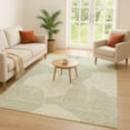 thumbnail image 1 of Addison Rugs Chantille Indoor/Outdoor Transitional Floral Celery Machine Washable Rectangle Rug, 9' x 12', 1 of 8