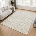 thumbnail image 1 of Addison Rugs Chantille Indoor/Outdoor Transitional Floral Ivory Machine Washable Rectangle Rug, 10' x 14', 1 of 8