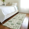 thumbnail image 1 of Addison Rugs Chantille Indoor/Outdoor Transitional Floral Ivory Washable Runner Rug, 2'3" x 7'6", 1 of 6