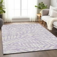 thumbnail image 1 of Addison Rugs Chantille Indoor/Outdoor Transitional Floral Lavender Washable Rectangle Rug, 8' x 10', 1 of 6