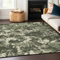 thumbnail image 1 of Addison Rugs Chantille Indoor/Outdoor Transitional Floral Olive Washable Rectangle Rug, 2'6" x 3'10", 1 of 6