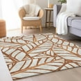 thumbnail image 1 of Addison Rugs Chantille Indoor/Outdoor Transitional Floral Paprika Washable Rectangle Rug, 9' x 12', 1 of 6
