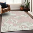 thumbnail image 1 of Addison Rugs Chantille Indoor/Outdoor Transitional Floral Pink Washable Rectangle Rug, 5' x 7'6", 1 of 6