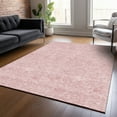 thumbnail image 1 of Addison Rugs Chantille Indoor/Outdoor Transitional Floral Pink Washable Rectangle Rug, 5' x 7'6", 1 of 6