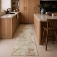 thumbnail image 1 of Addison Rugs Chantille Indoor/Outdoor Transitional Floral Sage Machine Washable Runner Rug, 2'3" x 7'6", 1 of 8