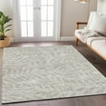 thumbnail image 1 of Addison Rugs Chantille Indoor/Outdoor Transitional Floral Taupe Washable Rectangle Rug, 3' x 5', 1 of 6