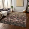 thumbnail image 1 of Addison Rugs Chantille Indoor/Outdoor Transitional Floral Taupe Washable Rectangle Rug, 3' x 5', 1 of 6