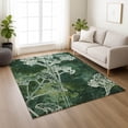 thumbnail image 1 of Addison Rugs Chantille Indoor/Outdoor Transitional Floral Teal Machine Washable Rectangle Rug, 9' x 12', 1 of 8