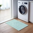 thumbnail image 1 of Addison Rugs Chantille Indoor/Outdoor Transitional Floral Teal Washable Rectangle Rug, 1'8" x 2'6", 1 of 6