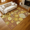 thumbnail image 1 of Addison Rugs Chantille Indoor/Outdoor Transitional Floral Terracotta Machine Washable Rectangle Rug, 8' x 10', 1 of 8