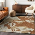 thumbnail image 1 of Addison Rugs Chantille Indoor/Outdoor Transitional Floral Terracotta Washable Rectangle Rug, 2'6" x 3'10", 1 of 6