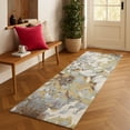 thumbnail image 1 of Addison Rugs Chantille Indoor/Outdoor Transitional Floral Wheat Machine Washable Runner Rug, 2'3" x 7'6", 1 of 8