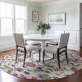thumbnail image 1 of Addison Rugs Chantille Indoor/Outdoor Transitional Geometric, Abstract Linen Washable Round Rug, 8' x 8', 1 of 6