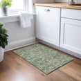 thumbnail image 1 of Addison Rugs Chantille Indoor/Outdoor Transitional Geometric, Abstract Olive Washable Rectangle Rug, 1'8" x 2'6", 1 of 6