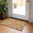 thumbnail image 1 of Addison Rugs Chantille Indoor/Outdoor Transitional Geometric, Abstract Paprika Washable Rectangle Rug, 1'8" x 2'6", 1 of 6