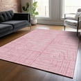 thumbnail image 1 of Addison Rugs Chantille Indoor/Outdoor Transitional Geometric, Abstract Pink Washable Rectangle Rug, 10' x 14', 1 of 6