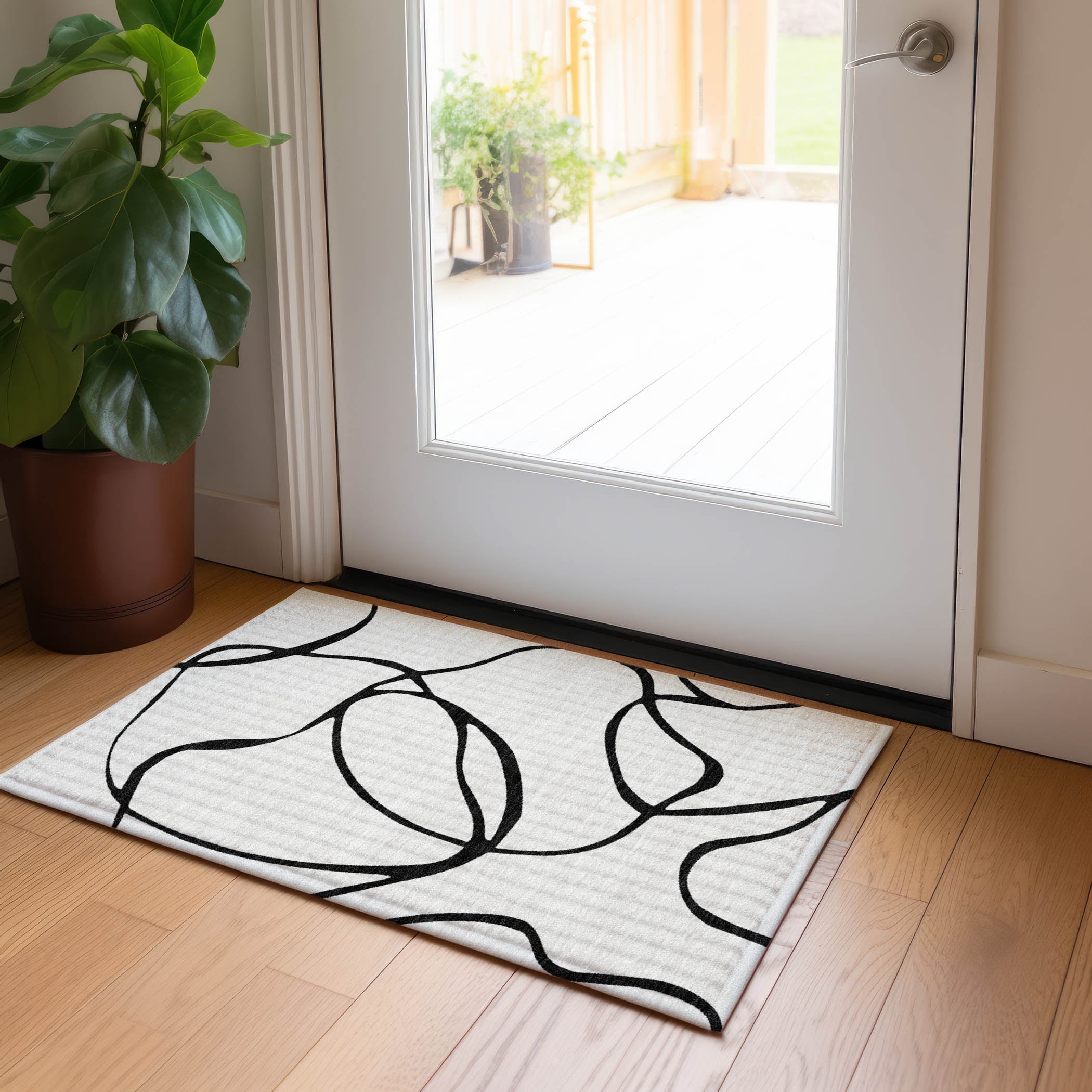 Addison Rugs Chantille Indoor/Outdoor Transitional Geometric, Abstract ...