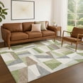 thumbnail image 1 of Addison Rugs Chantille Indoor/Outdoor Transitional Geometric Aloe Machine Washable Rectangle Rug, 10' x 14', 1 of 8