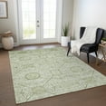 thumbnail image 1 of Addison Rugs Chantille Indoor/Outdoor Transitional Geometric Aloe Machine Washable Rectangle Rug, 10' x 14', 1 of 7