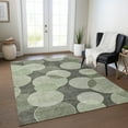 thumbnail image 1 of Addison Rugs Chantille Indoor/Outdoor Transitional Geometric Aloe Machine Washable Rectangle Rug, 10' x 14', 1 of 7