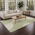 thumbnail image 1 of Addison Rugs Chantille Indoor/Outdoor Transitional Geometric Aloe Machine Washable Rectangle Rug, 5' x 7'6", 1 of 8