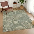thumbnail image 1 of Addison Rugs Chantille Indoor/Outdoor Transitional Geometric Basil Machine Washable Rectangle Rug, 10' x 14', 1 of 8