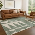 thumbnail image 1 of Addison Rugs Chantille Indoor/Outdoor Transitional Geometric Basil Machine Washable Rectangle Rug, 8' x 10', 1 of 8