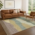 thumbnail image 1 of Addison Rugs Chantille Indoor/Outdoor Transitional Geometric Basil Machine Washable Rectangle Rug, 8' x 10', 1 of 8