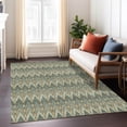thumbnail image 1 of Addison Rugs Chantille Indoor/Outdoor Transitional Geometric Basil Machine Washable Rectangle Rug, 8' x 10', 1 of 8