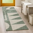 thumbnail image 1 of Addison Rugs Chantille Indoor/Outdoor Transitional Geometric Basil Machine Washable Runner Rug, 2'3" x 7'6", 1 of 7