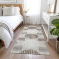 thumbnail image 1 of Addison Rugs Chantille Indoor/Outdoor Transitional Geometric Beige Washable Runner Rug, 2'3" x 7'6", 1 of 6