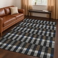 thumbnail image 1 of Addison Rugs Chantille Indoor/Outdoor Transitional Geometric Black Machine Washable Rectangle Rug, 10' x 14', 1 of 8