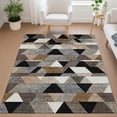 thumbnail image 1 of Addison Rugs Chantille Indoor/Outdoor Transitional Geometric Black Machine Washable Rectangle Rug, 10' x 14', 1 of 8