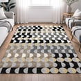 thumbnail image 1 of Addison Rugs Chantille Indoor/Outdoor Transitional Geometric Black Machine Washable Rectangle Rug, 10' x 14', 1 of 8