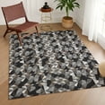 thumbnail image 1 of Addison Rugs Chantille Indoor/Outdoor Transitional Geometric Black Machine Washable Rectangle Rug, 10' x 14', 1 of 8