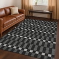 thumbnail image 1 of Addison Rugs Chantille Indoor/Outdoor Transitional Geometric Black Machine Washable Rectangle Rug, 10' x 14', 1 of 8