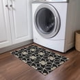 thumbnail image 1 of Addison Rugs Chantille Indoor/Outdoor Transitional Geometric Black Washable Rectangle Rug, 1'8" x 2'6", 1 of 6