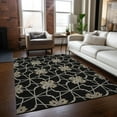 thumbnail image 1 of Addison Rugs Chantille Indoor/Outdoor Transitional Geometric Black Washable Rectangle Rug, 2'6" x 3'10", 1 of 5