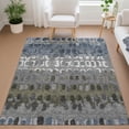 thumbnail image 1 of Addison Rugs Chantille Indoor/Outdoor Transitional Geometric Blue Machine Washable Rectangle Rug, 5' x 7'6", 1 of 8