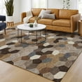 thumbnail image 1 of Addison Rugs Chantille Indoor/Outdoor Transitional Geometric Brown Machine Washable Rectangle Rug, 3' x 5', 1 of 8